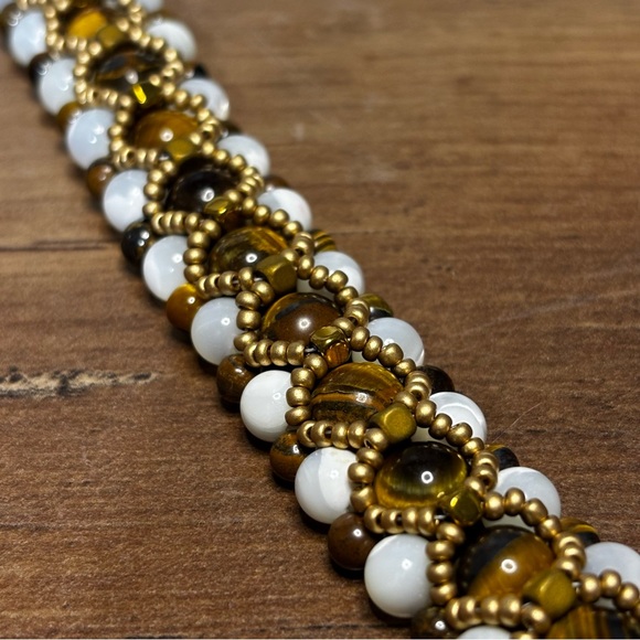 Gorgeous Artisan Handmade beaded bracelet - Picture 5 of 7